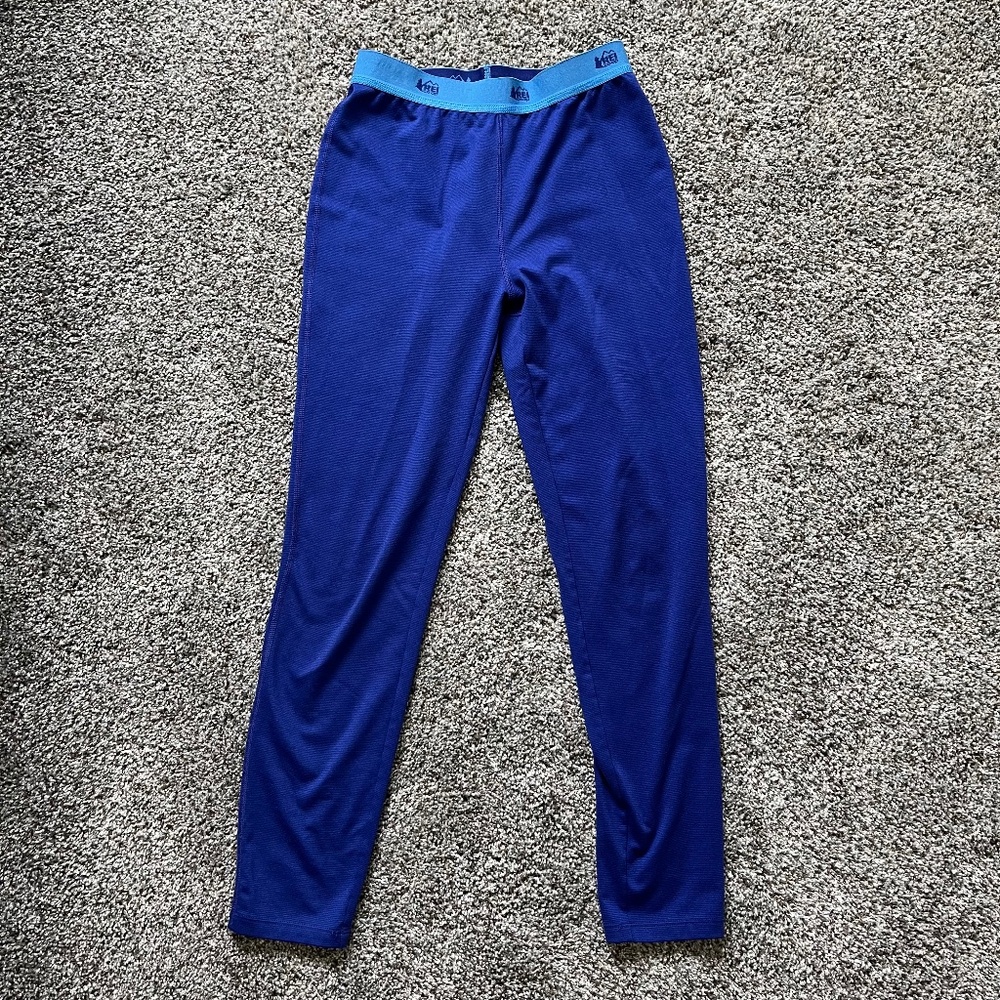 REI Kids Base Layer Thermal Bottoms; Size M (10-12)